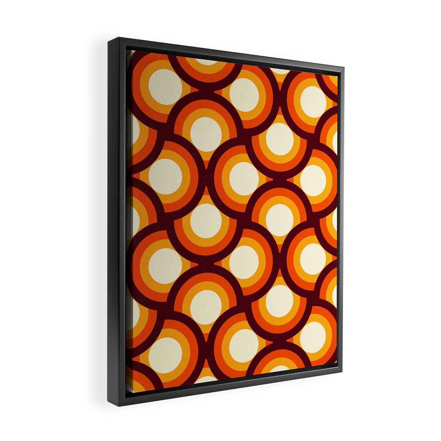 Mid Century Modern 60 Framed Canvas Print Gallery Image 2