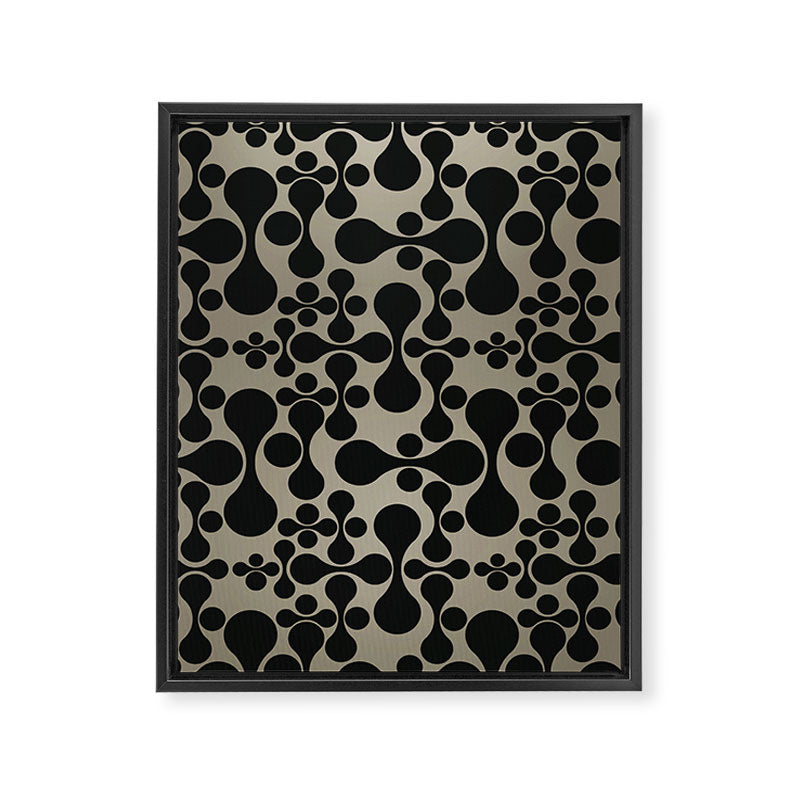 Mid Century Modern 71 Framed Canvas Print Gallery Image 6