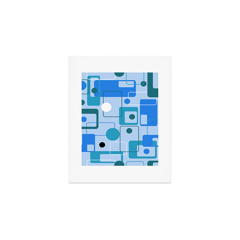 Mid Century Modern 74.2 Art Print Gallery Image 1
