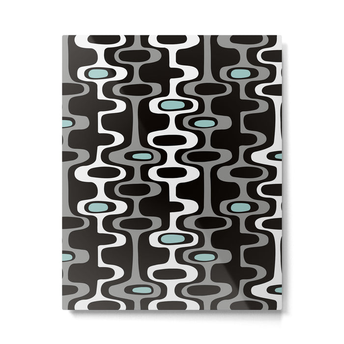 Mid Century Modern Art 2.5 Metal Print Gallery Image 1