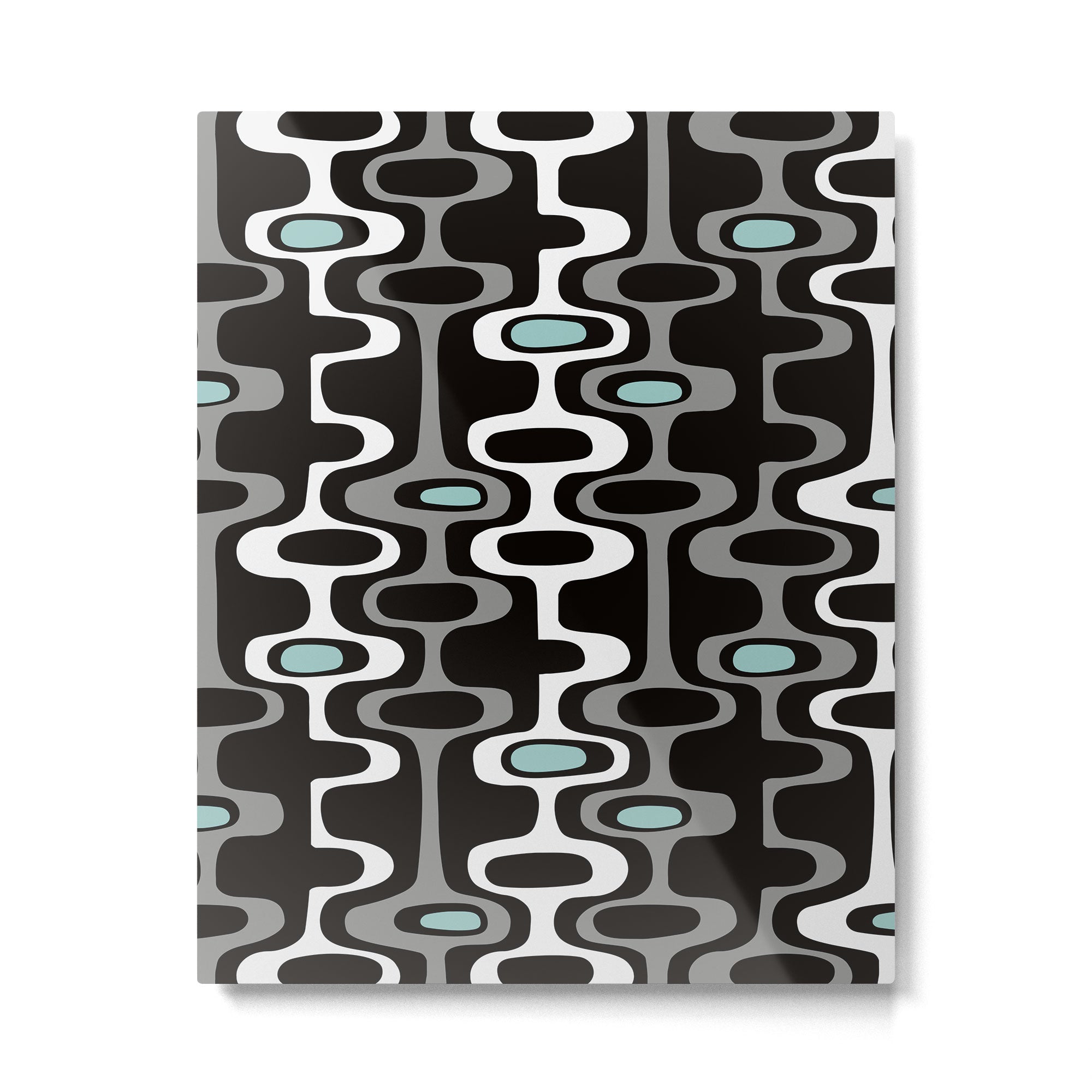 Mid Century Modern Art 2.5 Metal Print Gallery Image 6