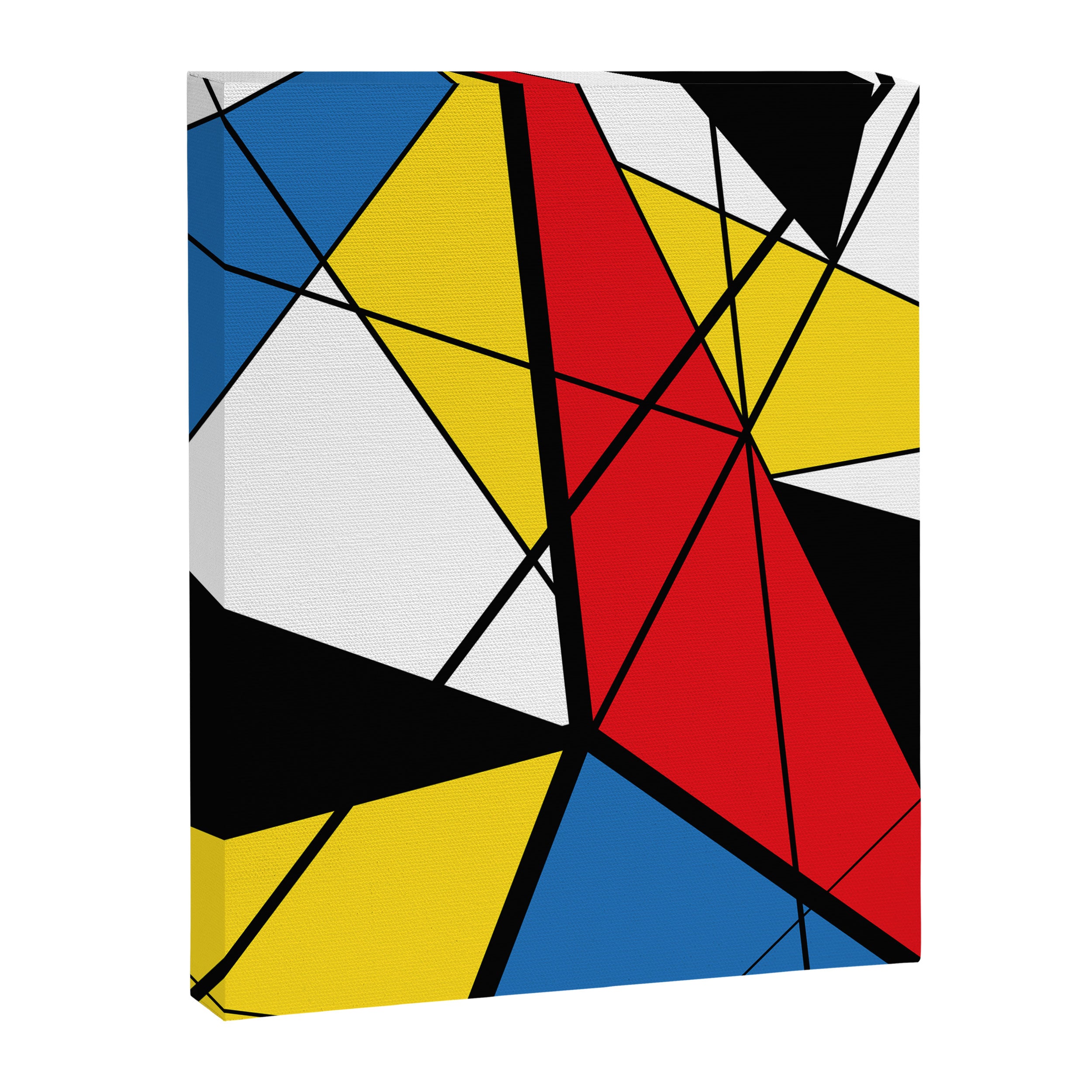 Mondrian Art Canvas Print Gallery Image 6