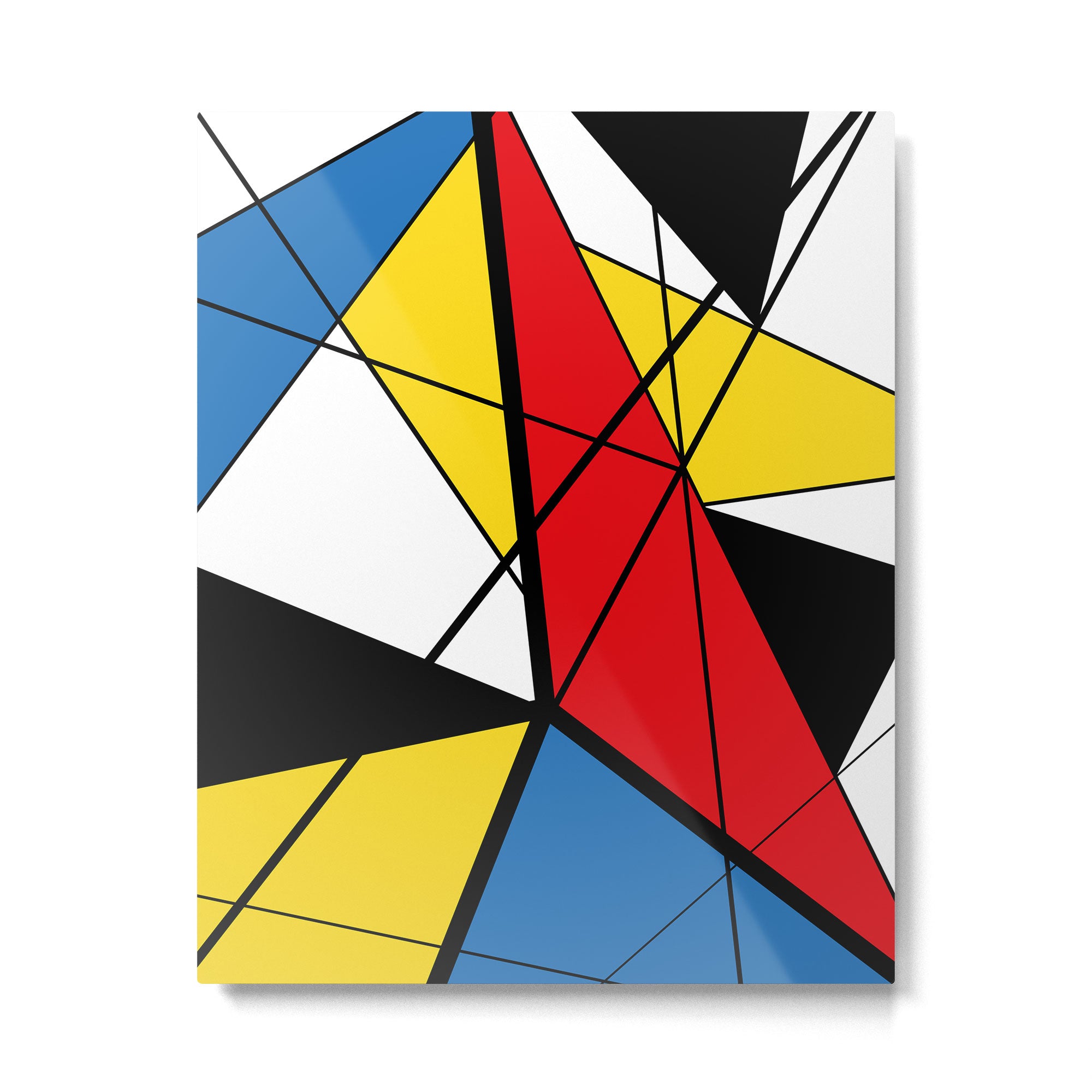 Mondrian Art Metal Print Gallery Image 4
