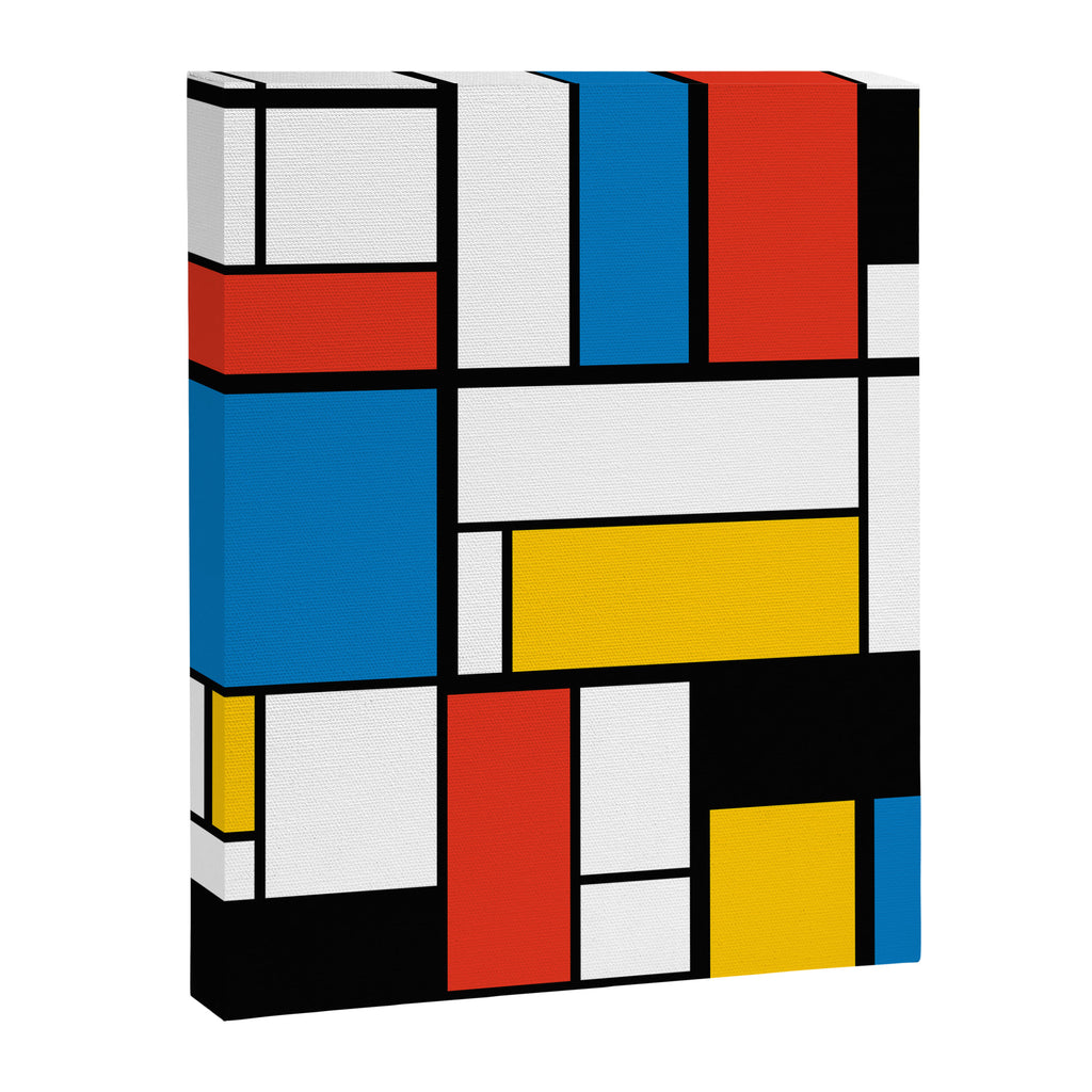 Mondrian De Stijl Modern Art Canvas Print Gallery Image 8