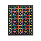 Vinyl Record Framed Canvas Print Gallery Image 8