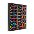 Vinyl Record Framed Canvas Print Gallery Image 2