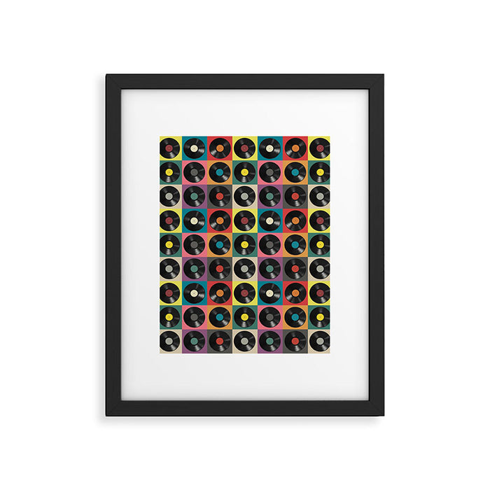Vinyl Record Framed Art Print Gallery Image 1
