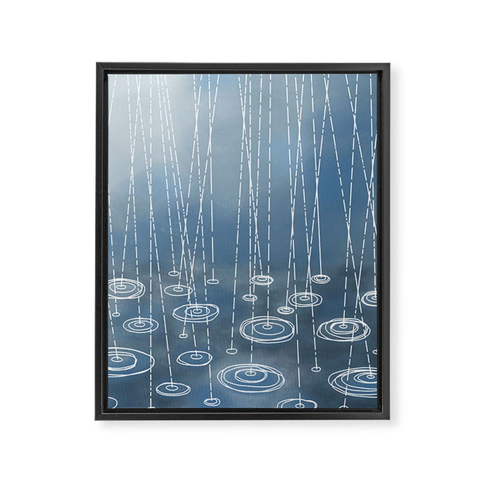 Another Rainy Day Framed Canvas Print Gallery Image 1