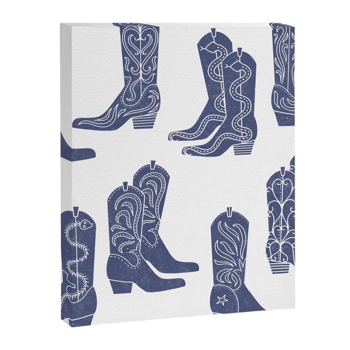 Cowboy Boots Canvas Print Gallery Image 1