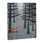 The Fox and the Forest Canvas Print Gallery Image 8