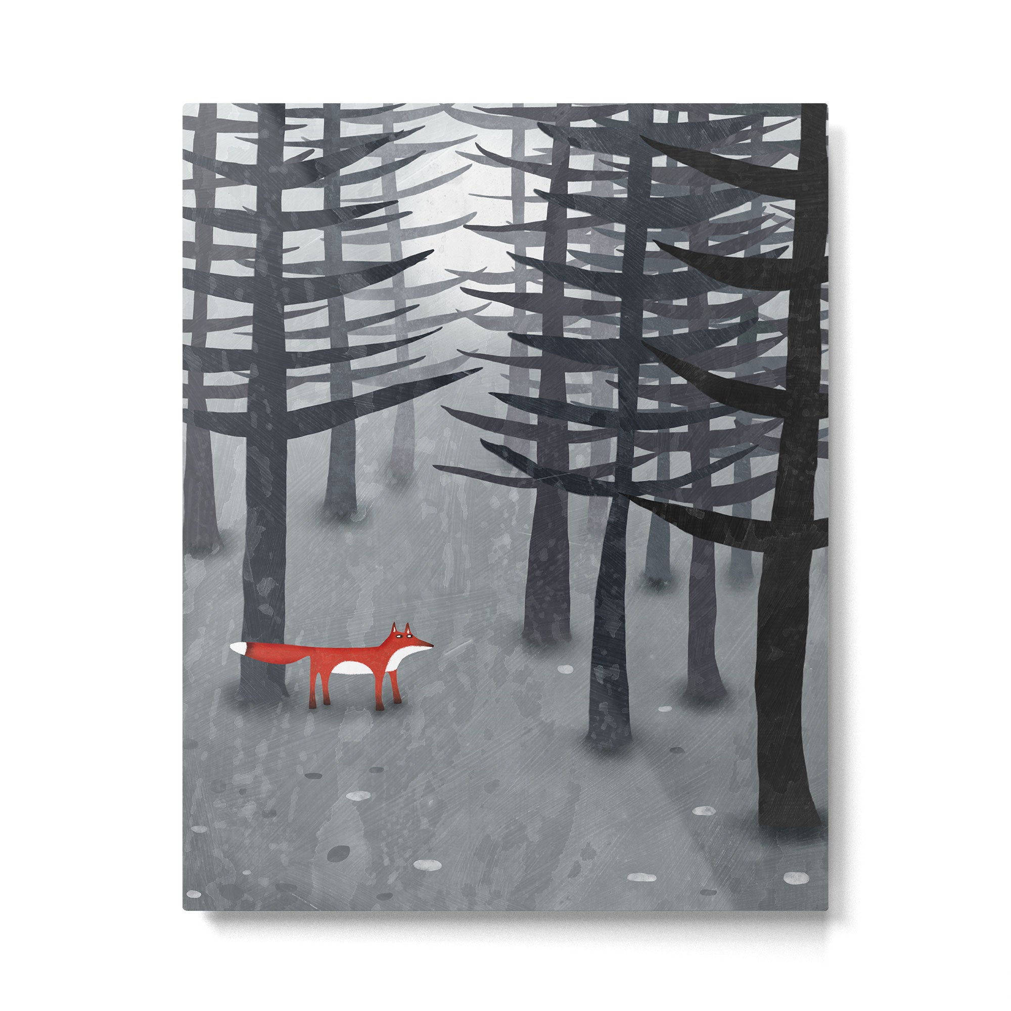 The Fox and the Forest Metal Print Gallery Image 6