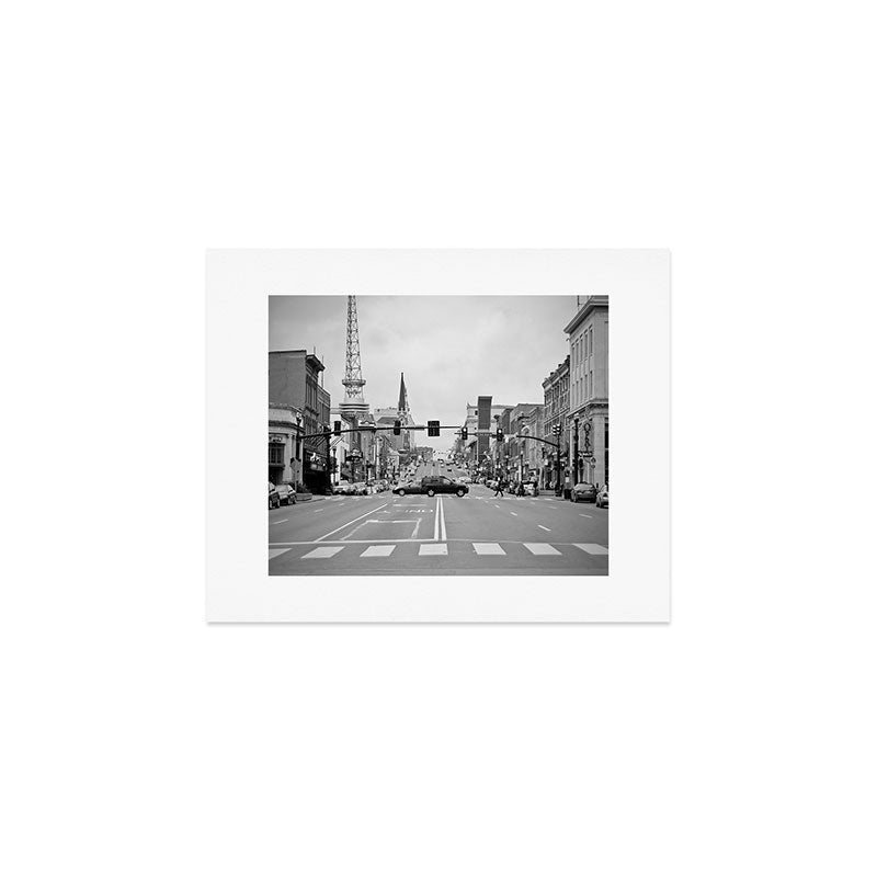 Up Broadway, Nashville Art Print