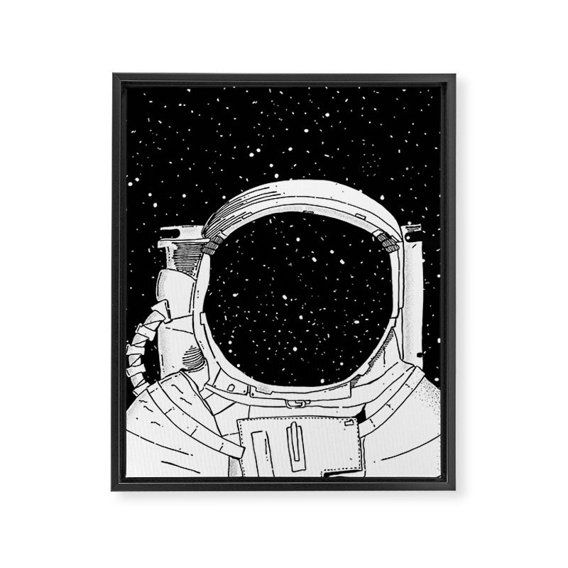 Astronaut Framed Canvas Print Gallery Image 6