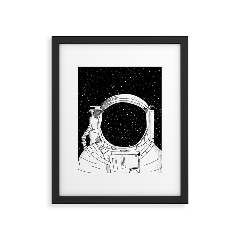 Astronaut Framed Art Print Gallery Image 5