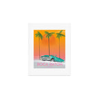 Boca Raton Florida travel poster Art Print Gallery Image 1
