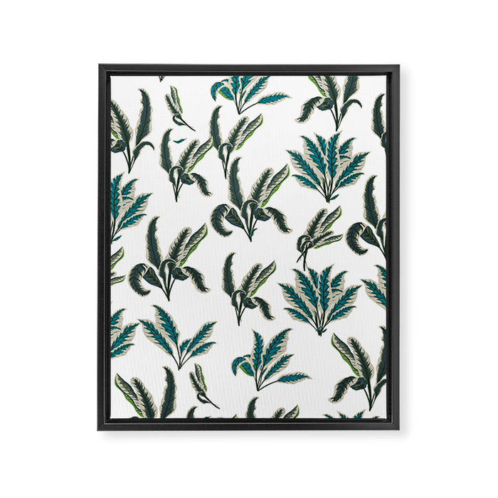 Botanical Plants Framed Canvas Print Gallery Image 1