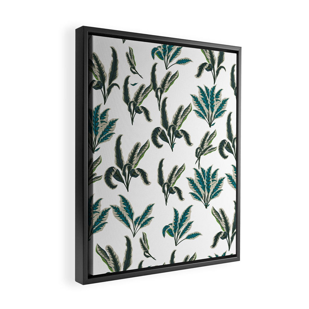 Botanical Plants Framed Canvas Print Gallery Image 2