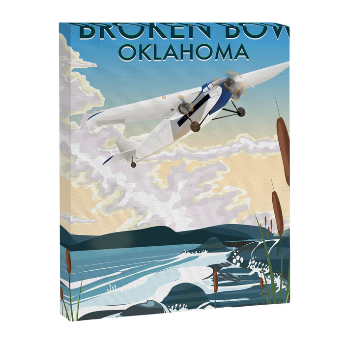 Broken Bow Oklahoma Canvas Print Gallery Image 1