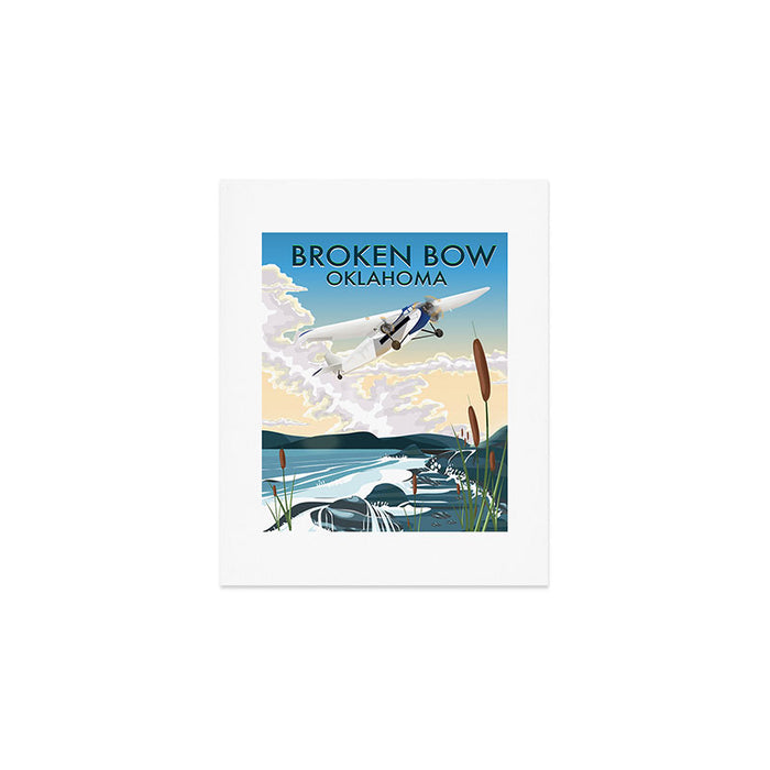 Broken Bow Oklahoma Art Print Gallery Image 1