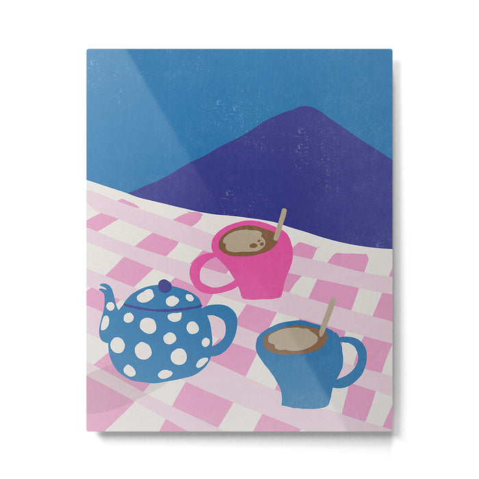 Cup of Tea Metal Print Gallery Image 1