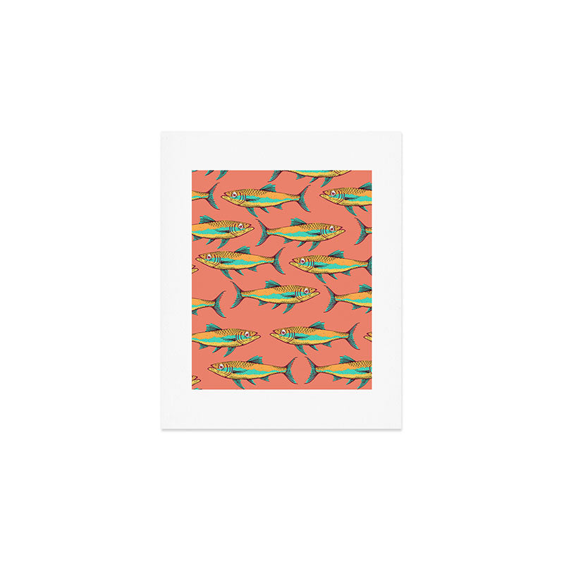 Mackerel Pattern Art Print Gallery Image 1