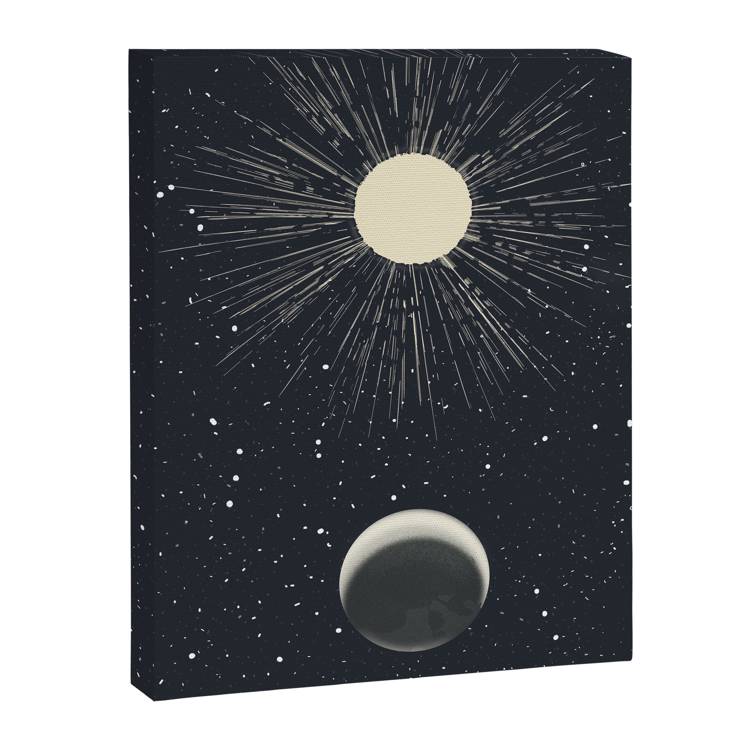 Moon And Sun Canvas Print Gallery Image 6