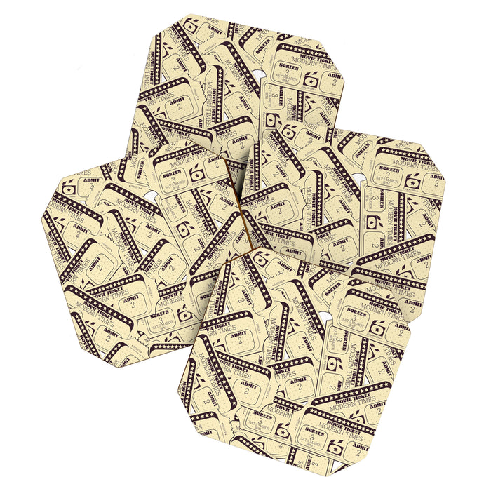 Movie tickets Coaster Gallery Image 1