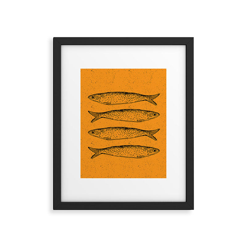 Sardine Fish Framed Art Print Gallery Image 5