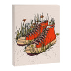 Sneakers Wildflowers Canvas Print Gallery Image 6