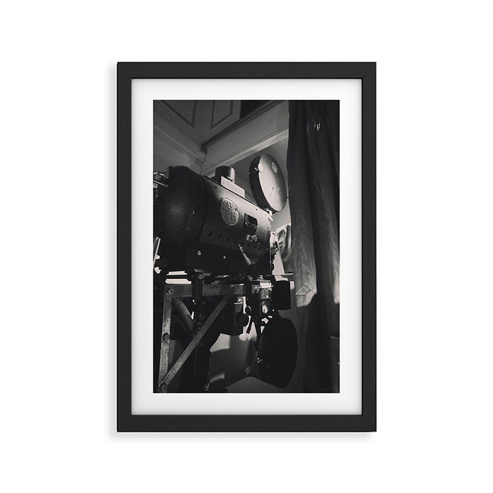 Vintage Movie Camera Framed Art Print Gallery Image 1