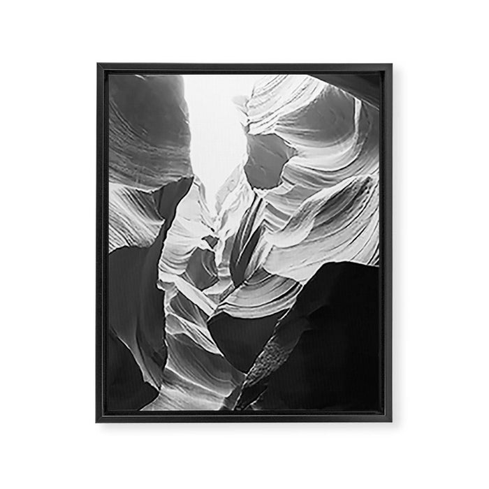ANTELOPE CANYON II / arizona desert Framed Canvas Print Gallery Image 1