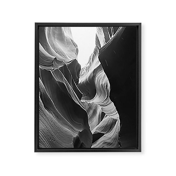 ANTELOPE CANYON III / arizona desert Framed Canvas Print Gallery Image 1