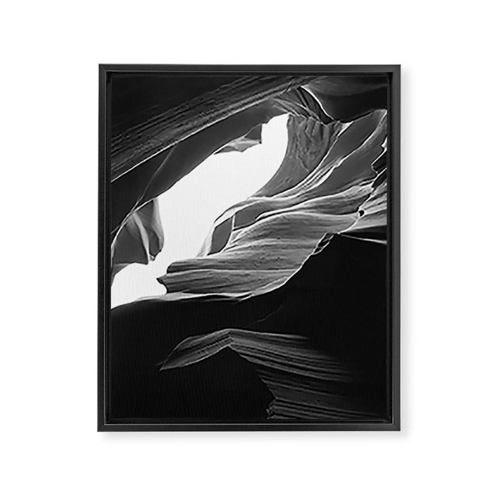 ANTELOPE CANYON XII / arizona desert Framed Canvas Print Gallery Image 1