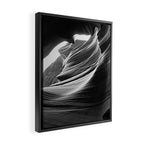 ANTELOPE CANYON XIV / arizona desert Framed Canvas Print Gallery Image 2
