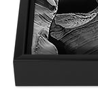 ANTELOPE CANYON XIX / arizona desert Framed Canvas Print Gallery Image 3