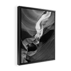 ANTELOPE CANYON XIX / arizona desert Framed Canvas Print Gallery Image 2