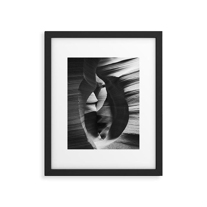 ANTELOPE CANYON XVII / arizona desert Framed Art Print Gallery Image 1