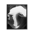 ANTELOPE CANYON XX / Arizona Desert Framed Canvas Print Gallery Image 6