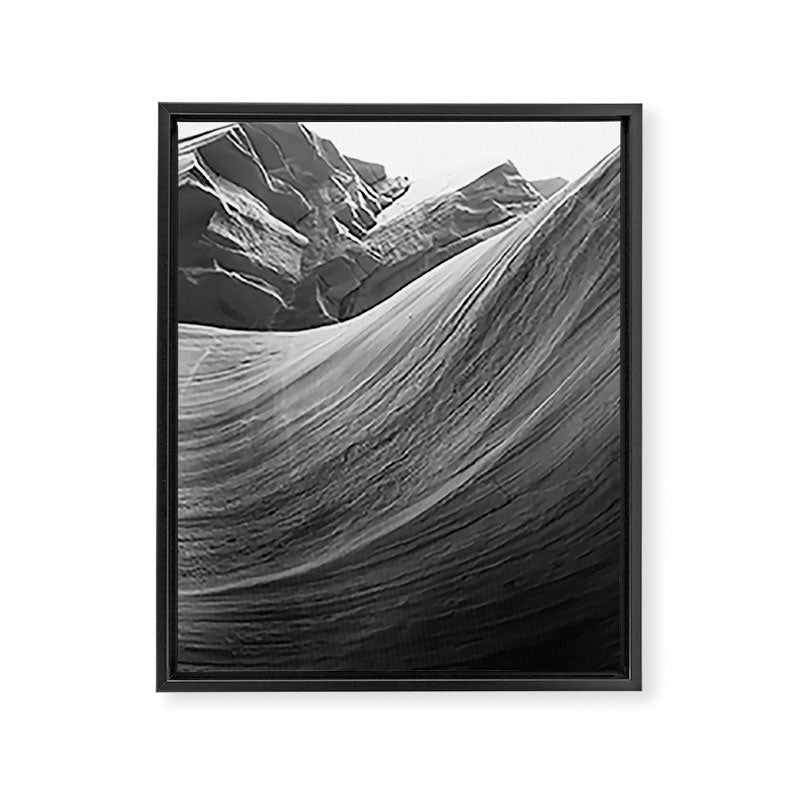 ANTELOPE CANYON XXII / Arizona Desert Framed Canvas Print Gallery Image 6