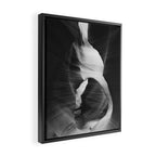 ANTELOPE CANYON XXIV / Arizona Desert Framed Canvas Print Gallery Image 2