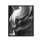 ANTELOPE CANYON XXVII / Arizona Desert Framed Canvas Print Gallery Image 6