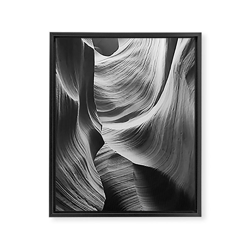 ANTELOPE CANYON XXVIII / Arizona Desert Framed Canvas Print Gallery Image 6