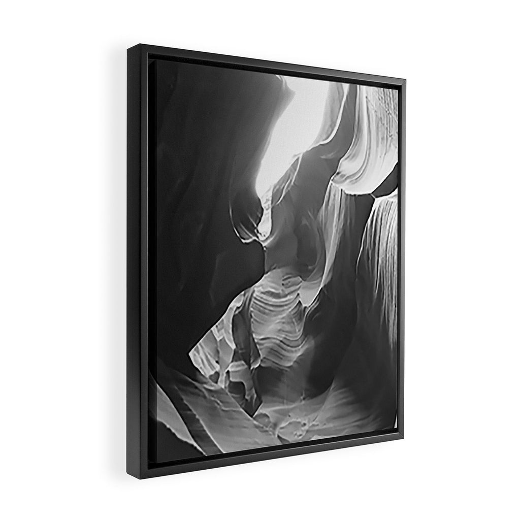 ANTELOPE CANYON XXXI / Arizona Desert Framed Canvas Print Gallery Image 2