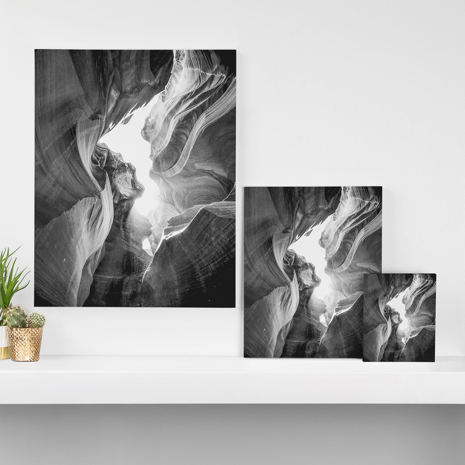 ANTELOPE CANYON XXXIII / Arizona Desert Canvas Print Gallery Image 3