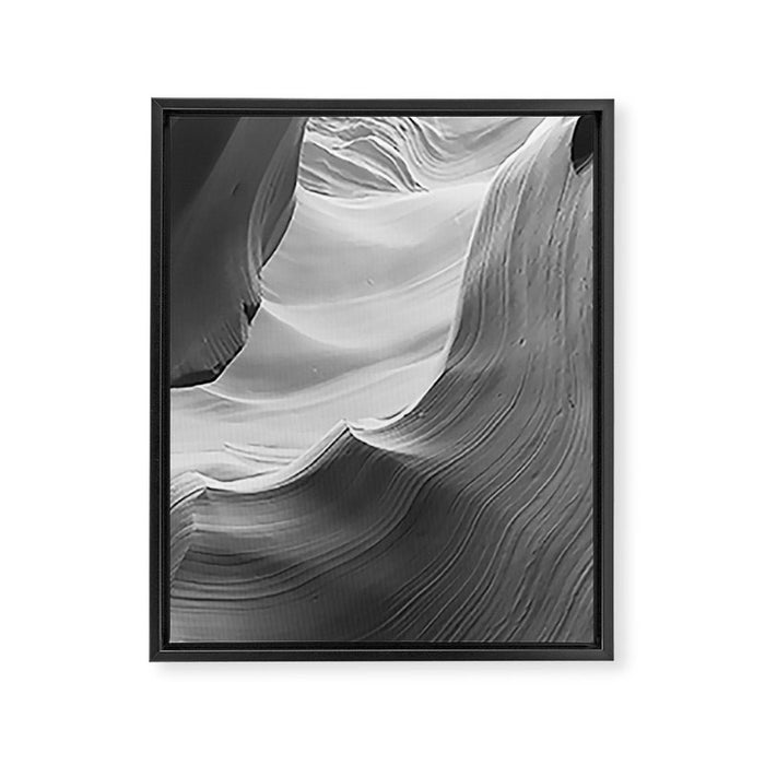 ANTELOPE CANYON XXXIII / Arizona Desert Framed Canvas Print Gallery Image 1