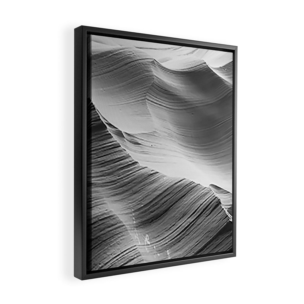ANTELOPE CANYON XXXIV / Arizona Desert Framed Canvas Print Gallery Image 2