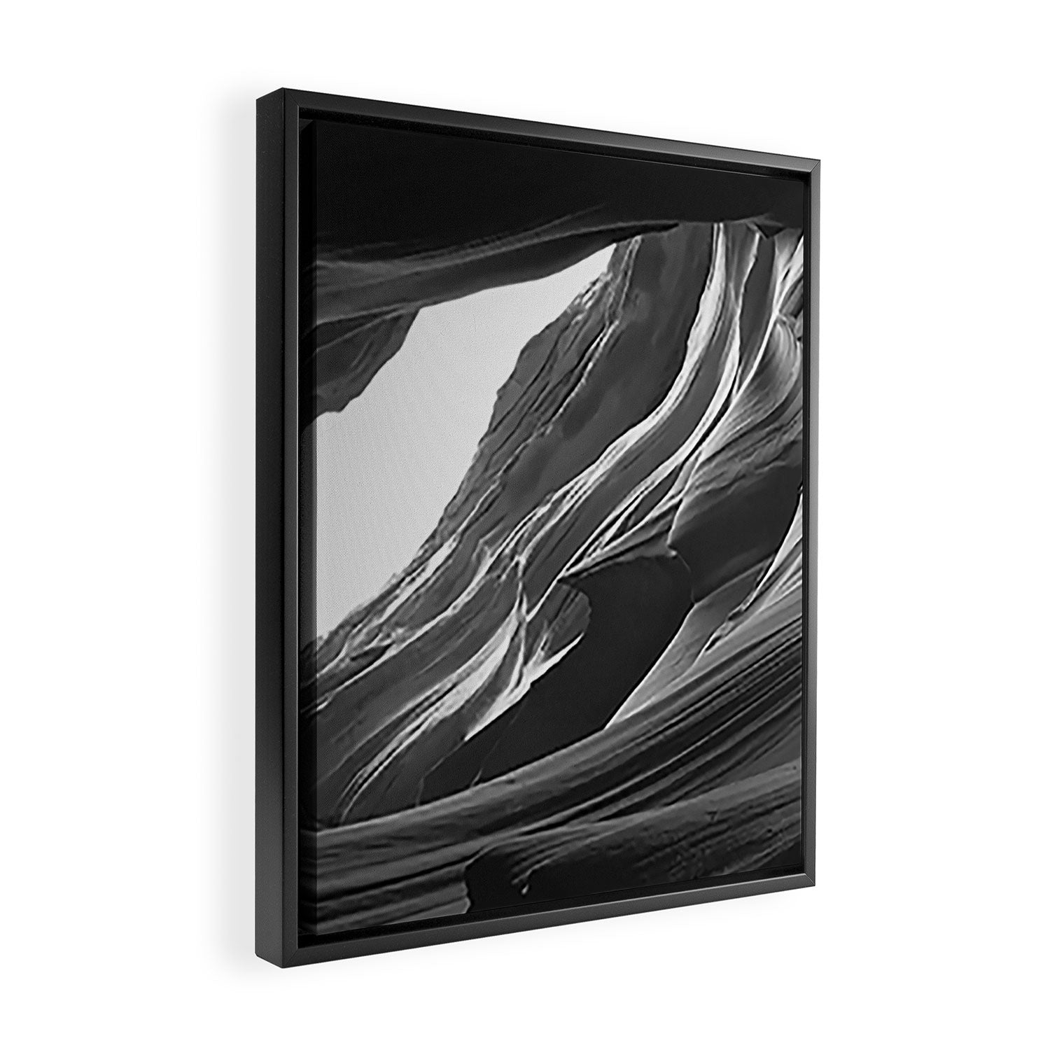 ANTELOPE CANYON XXXV / Arizona Desert Framed Canvas Print Gallery Image 2