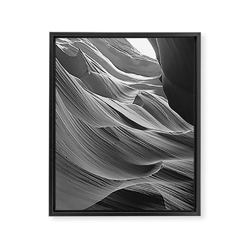 ANTELOPE CANYON XXXVI / Arizona Desert Framed Canvas Print Gallery Image 6