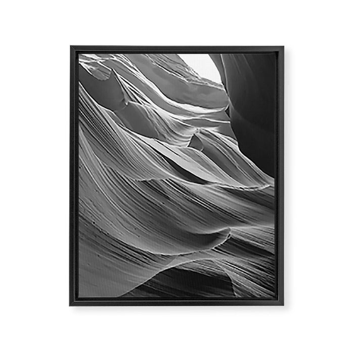 ANTELOPE CANYON XXXVI / Arizona Desert Framed Canvas Print Gallery Image 1