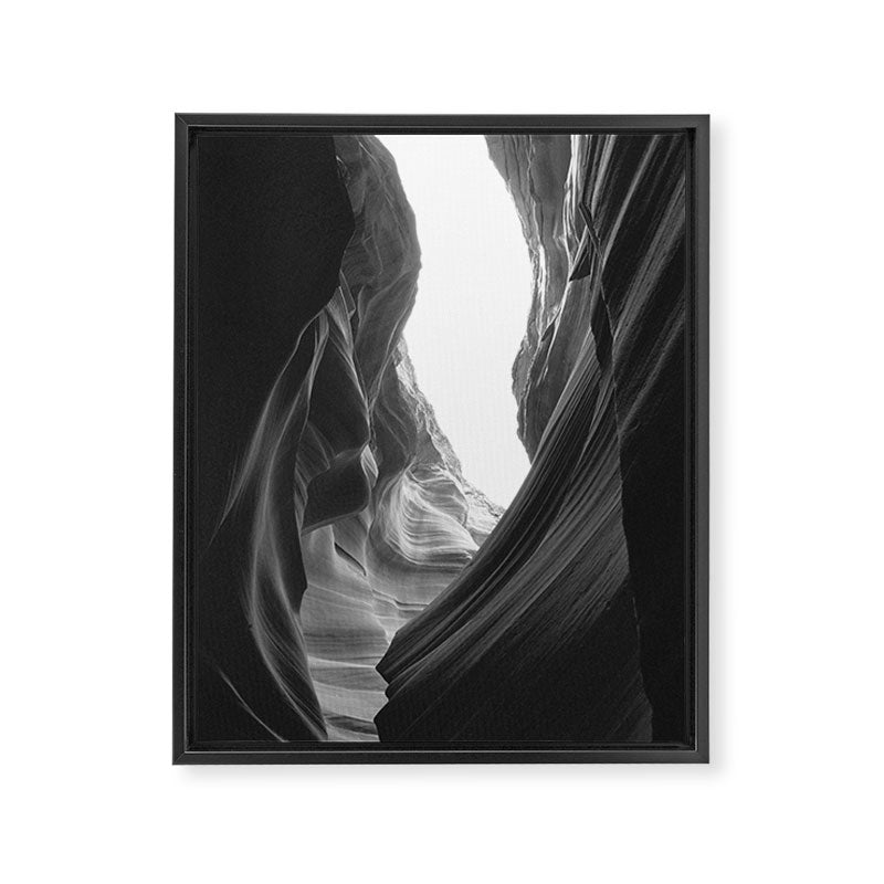ANTELOPE CANYON XXXVII / Arizona Desert Framed Canvas Print Gallery Image 6